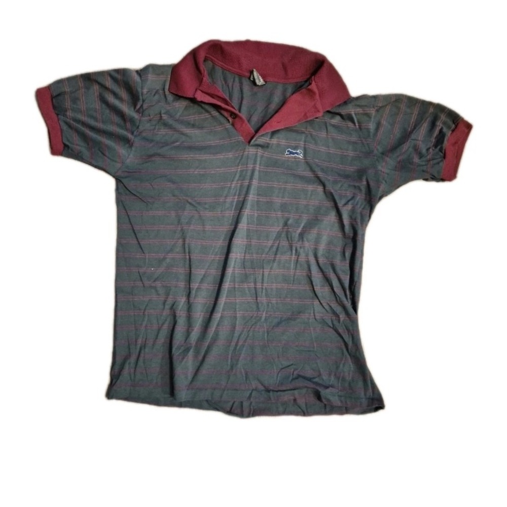 Le Tigre Multi Color Polo Shirt with Textured Design